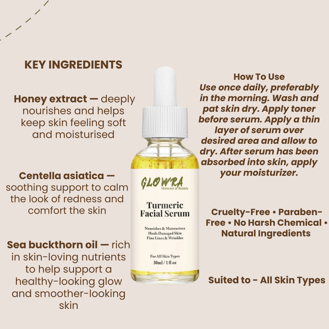 Turmeric Facial Serum - 30ml