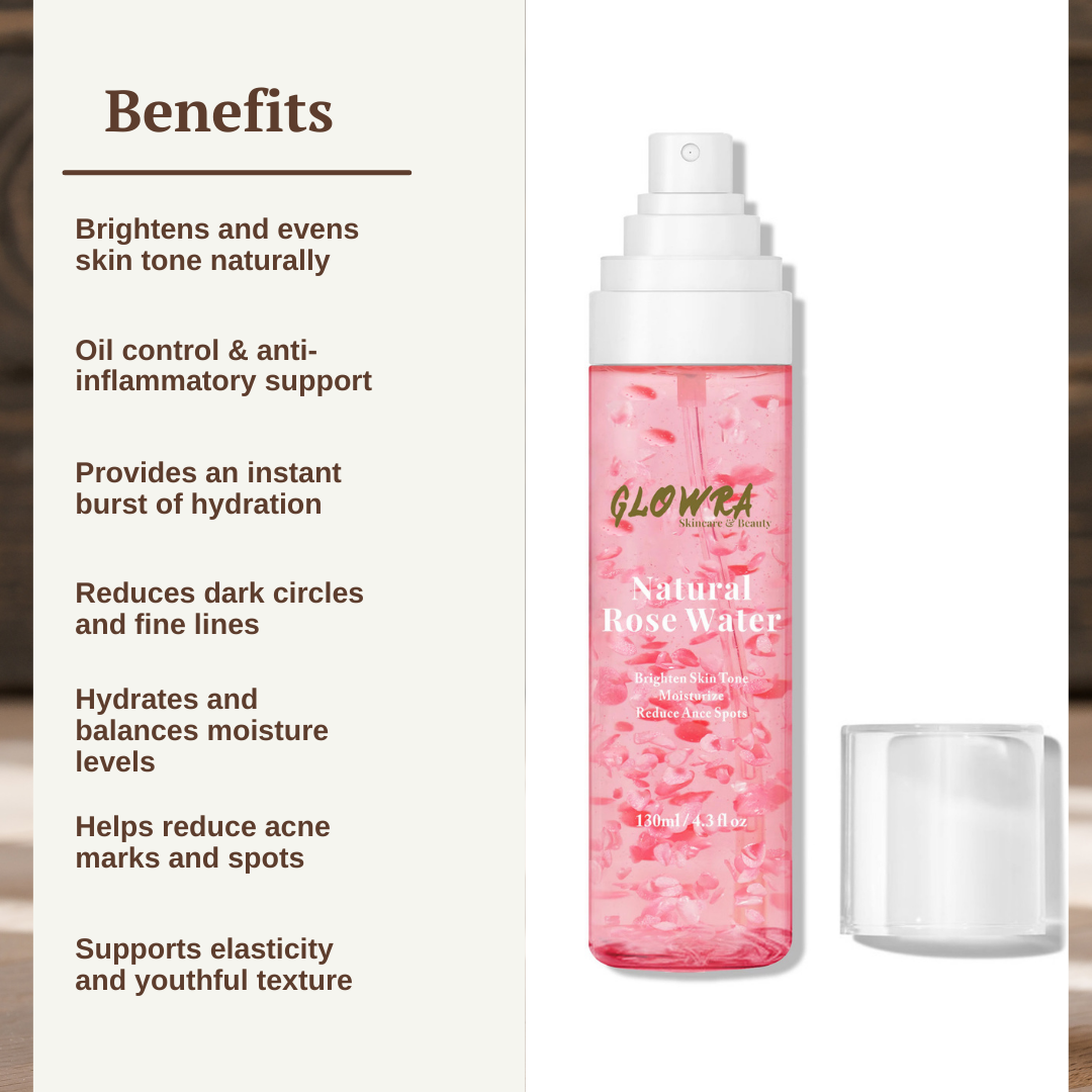 Natural Rose Water Toner - 130ml