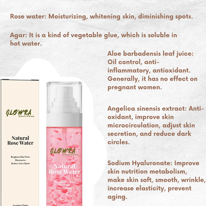 Natural Rose Water Toner - 130ml