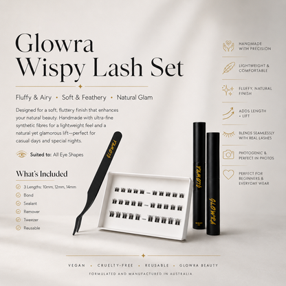 Glowra Wispy Lash set