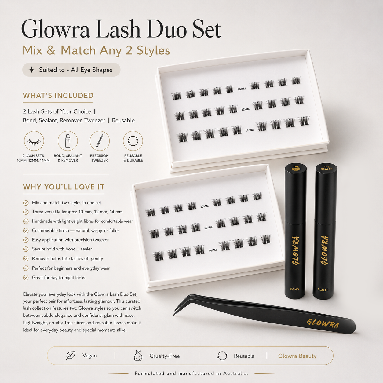 Glowra Lash Duo Set
