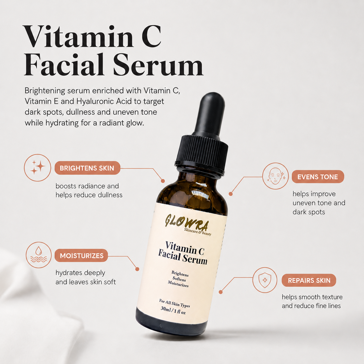 Vitamin C Facial Serum - 30ml