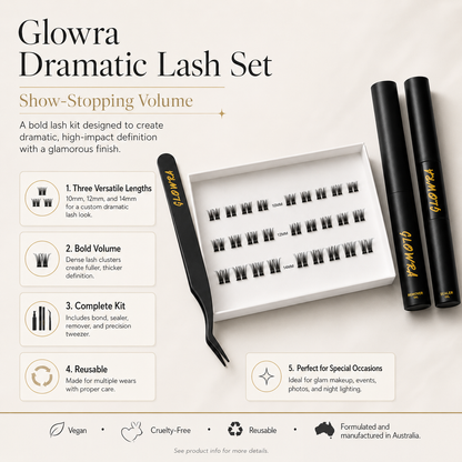 Glowra Dramatic Lash Set