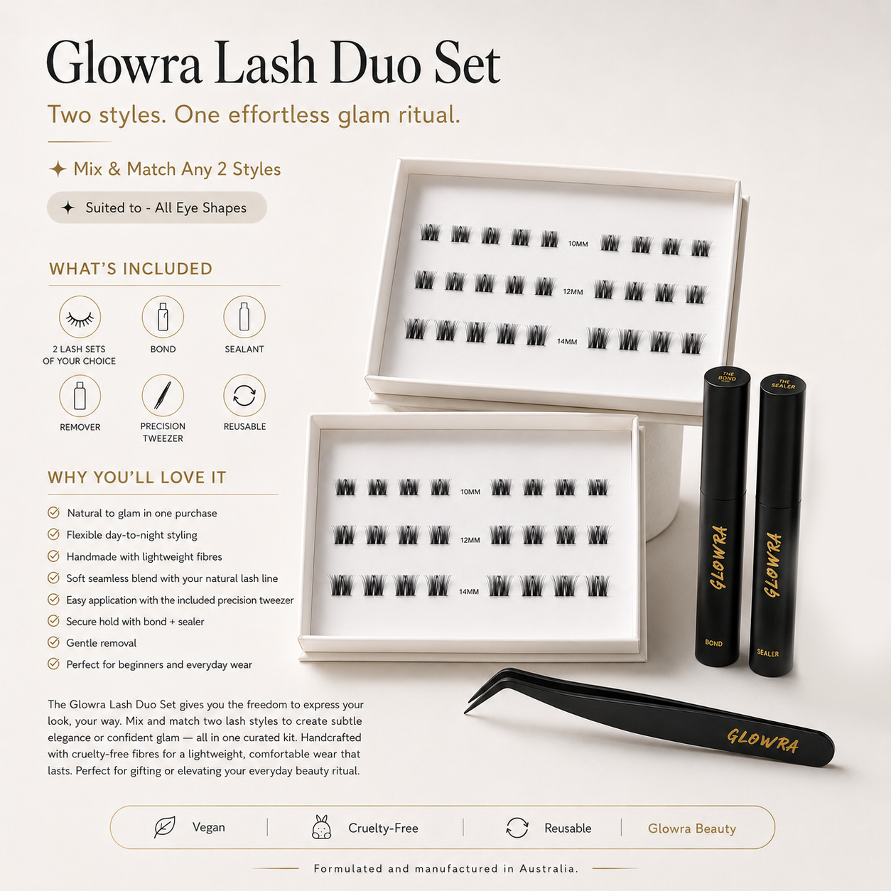 Glowra Lash Duo Set