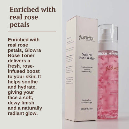 Natural Rose Water Toner - 130ml
